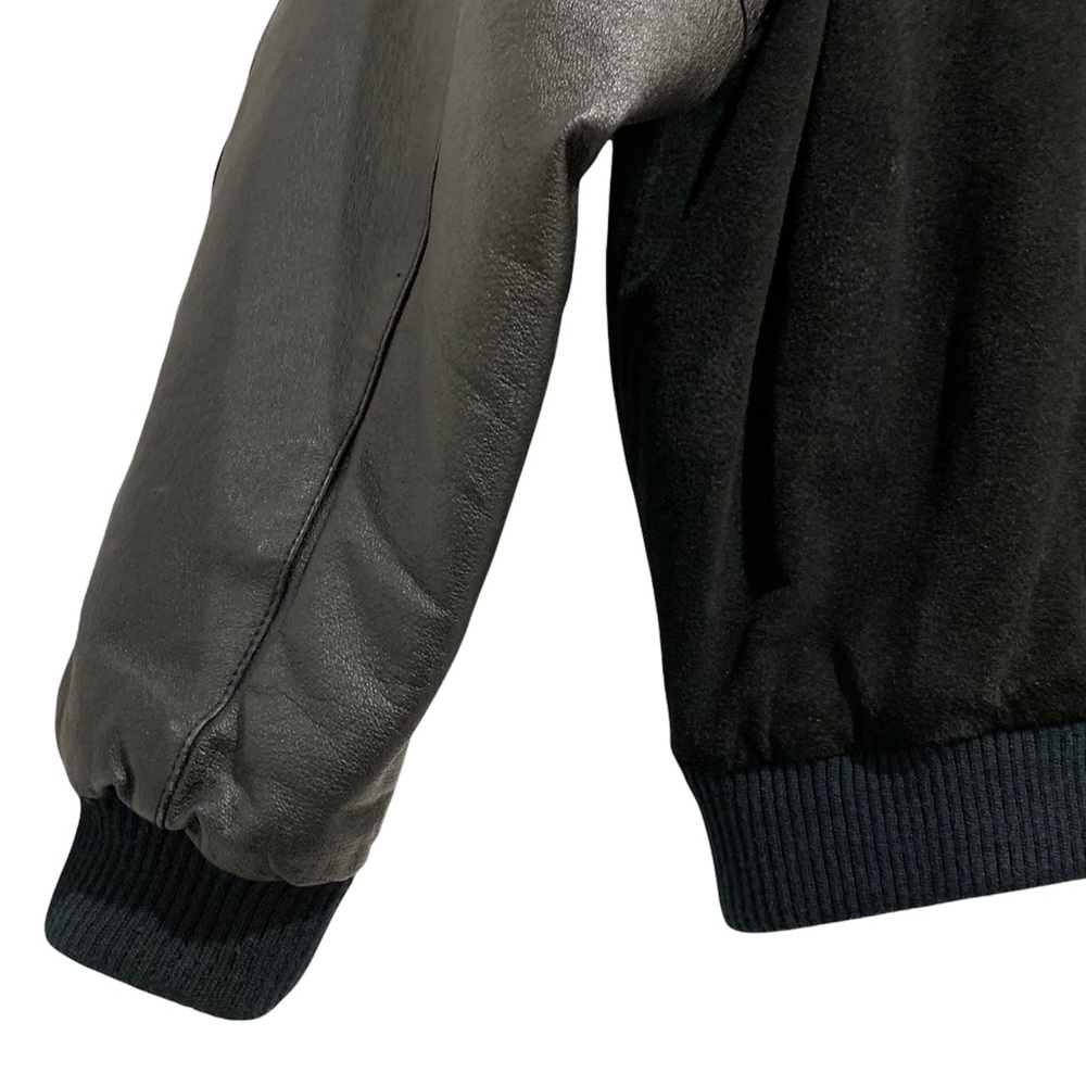 Code Zero Intensity Zip Up Leather Suede Jacket - image 7